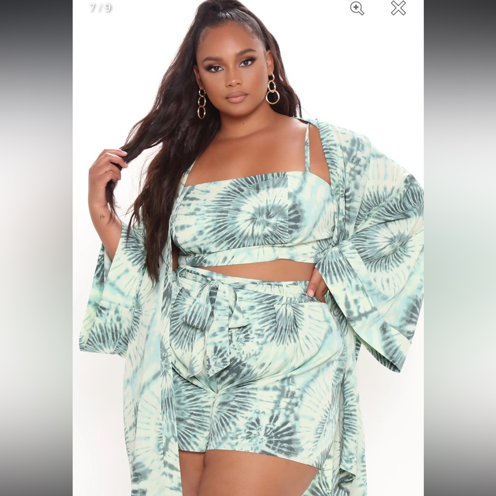 Tie-Dye Three Piece Set